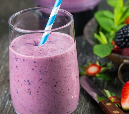 Smoothie Bosvruchten De Aubergine smoothie-bosvruchten-de-aubergine
