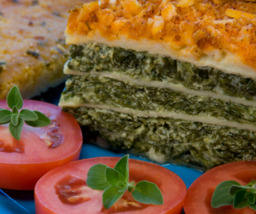 Lasagne Verde (spinazie/tomaat)