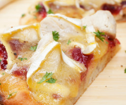 Pizza brie/champignon