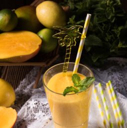 Mango/passifruit smoothie