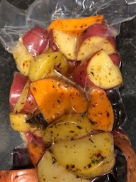 Panklare aardappelen (grillaardappeltjes)
