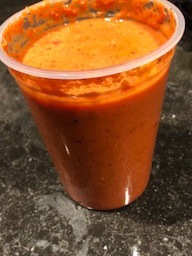Paprika/Tomatensoep (halve liter)