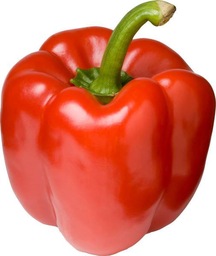 Natuurlijke rode paprika