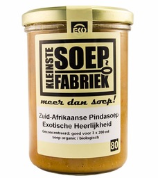 Zuid Afrikaanse pinda soep