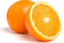 Hand/pers sinaasappel Salutiana
