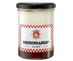  Boeren hangop naturel aardbei 435 ml