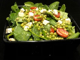 Spinazie salade 
