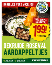 Aardappelen Roseval gekruid