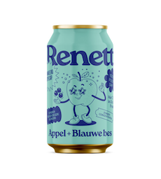 Appel + Blauwe bes Renett