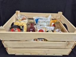 Cadeau pakket Kerst Royaal in fruitkist