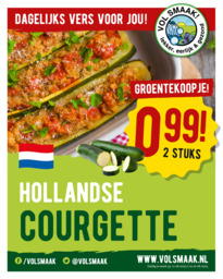 Courgette 2 stuk