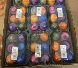 Gekleurde Eieren 6 stuks