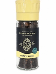 Zeeuwse Zouten zwarte peper molen 