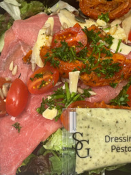Carpaccio salade