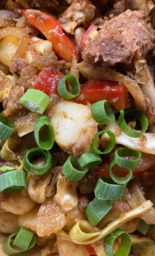 Knoalster stoofpot met spitskool