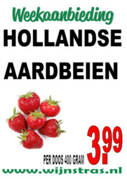 Hollandse Aardbeien 400gr